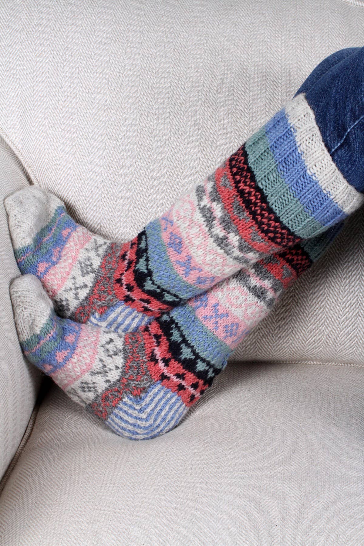 Finisterre Long Socks Oatmeal: Oatmeal